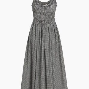 Doen Gingham Emmaretta Midi Dress